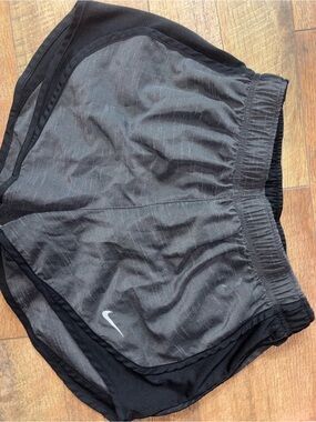 Nike Black Women's Running Shorts with Contrast Trim
